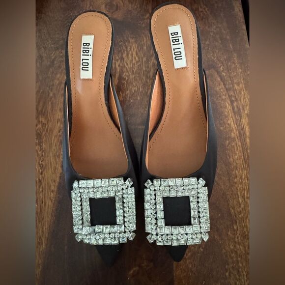 NEW Anthropologie Bibi Lou Aoi Pink Heels size 37 - Picture 5 of 6